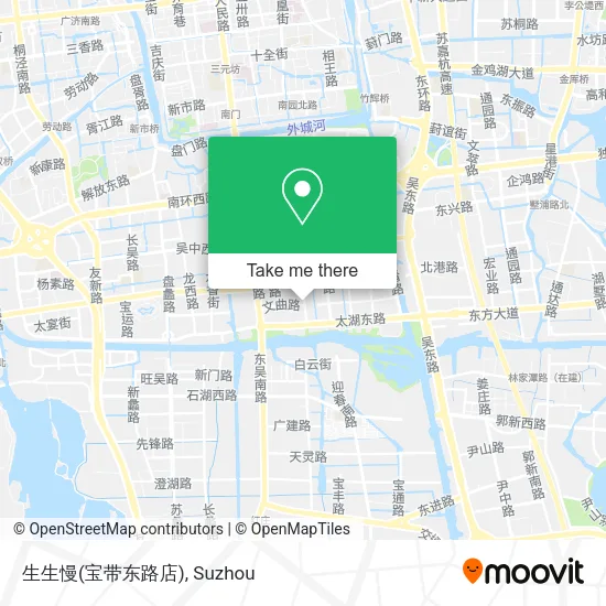 生生慢(宝带东路店) map