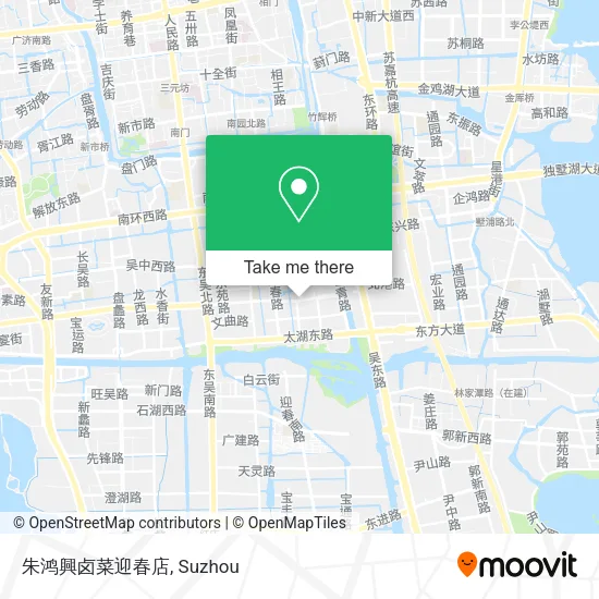 朱鸿興卤菜迎春店 map