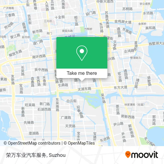 荣万车业汽车服务 map