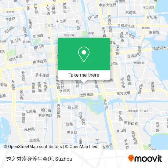 秀之秀瘦身养生会所 map
