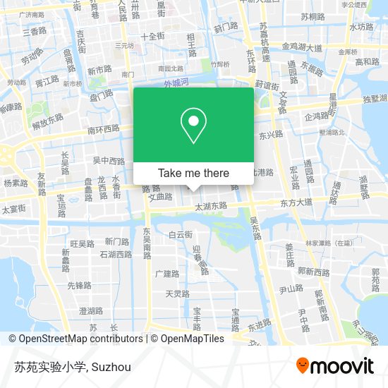 苏苑实验小学 map