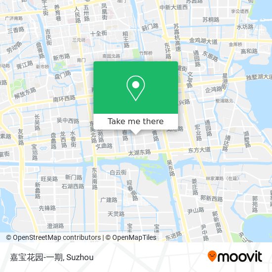 嘉宝花园-一期 map