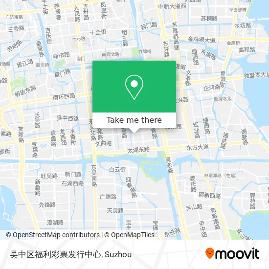 吴中区福利彩票发行中心 map