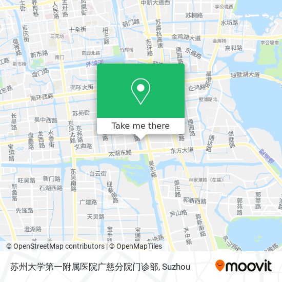 苏州大学第一附属医院广慈分院门诊部 map