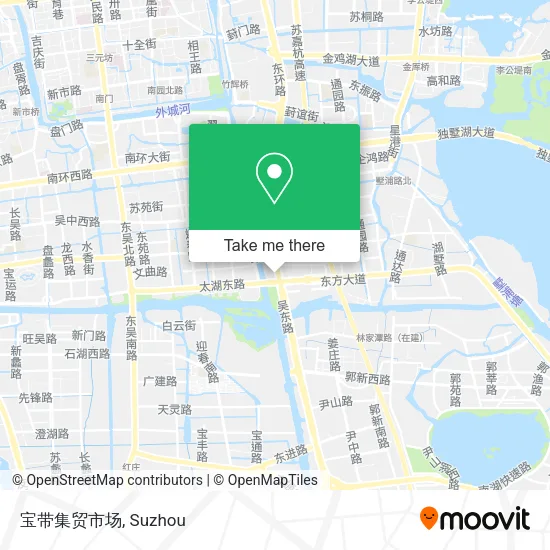 宝带集贸市场 map