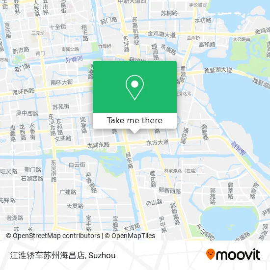 江淮轿车苏州海昌店 map