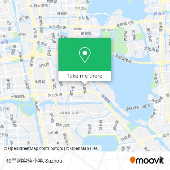 独墅湖实验小学 map