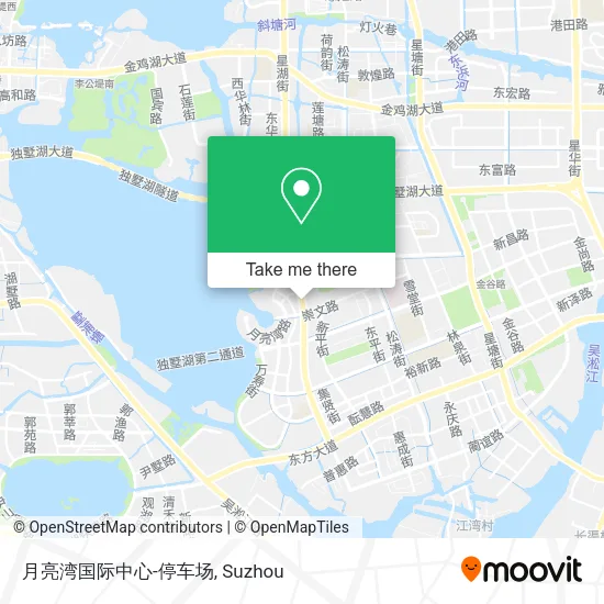 月亮湾国际中心-停车场 map