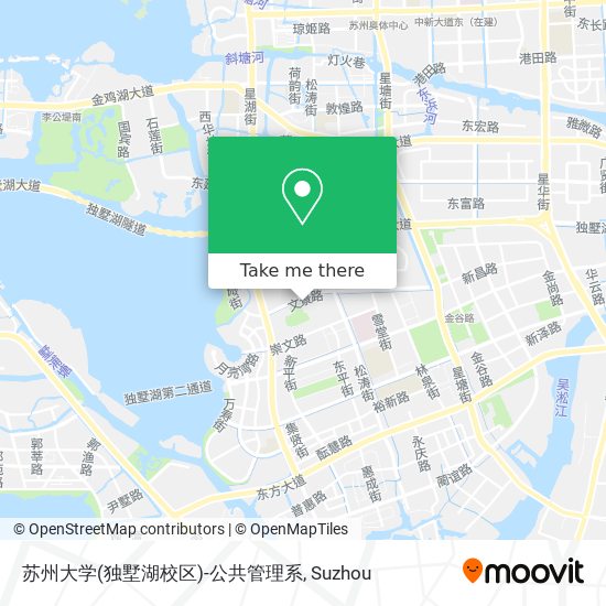 苏州大学(独墅湖校区)-公共管理系 map