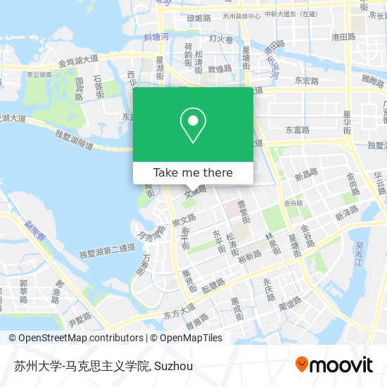 苏州大学-马克思主义学院 map