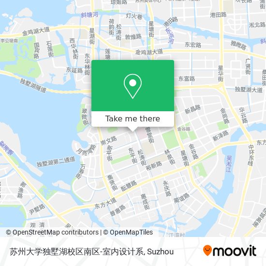 苏州大学独墅湖校区南区-室内设计系 map