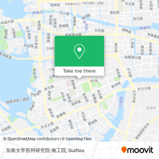 东南大学苏州研究院-南工院 map