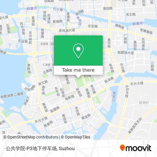 公共学院-P3地下停车场 map