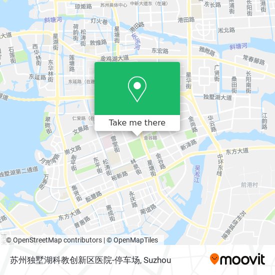 苏州独墅湖科教创新区医院-停车场 map