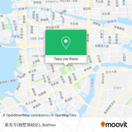 新东方(独墅湖校区) map