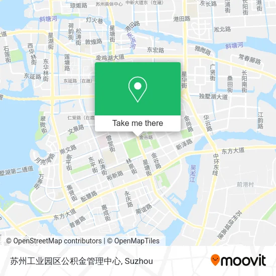 苏州工业园区公积金管理中心 map