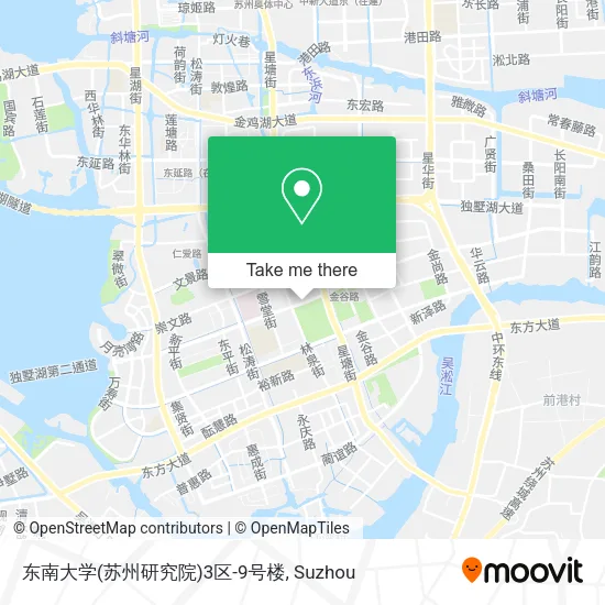 东南大学(苏州研究院)3区-9号楼 map