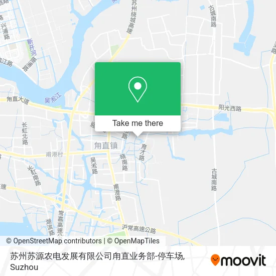 苏州苏源农电发展有限公司甪直业务部-停车场 map