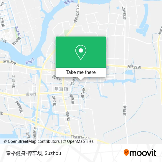 泰格健身-停车场 map