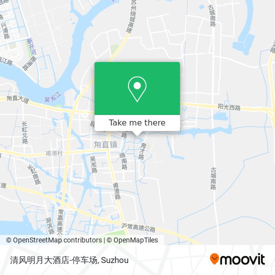 清风明月大酒店-停车场 map