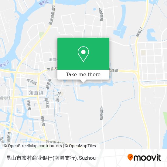 昆山市农村商业银行(南港支行) map