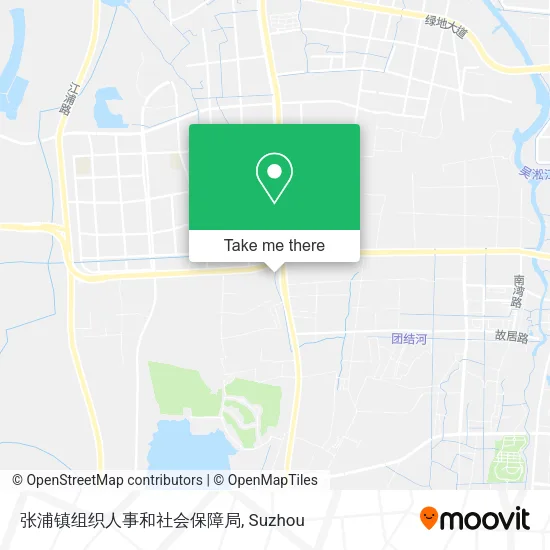 张浦镇组织人事和社会保障局 map