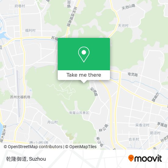 乾隆御道 map