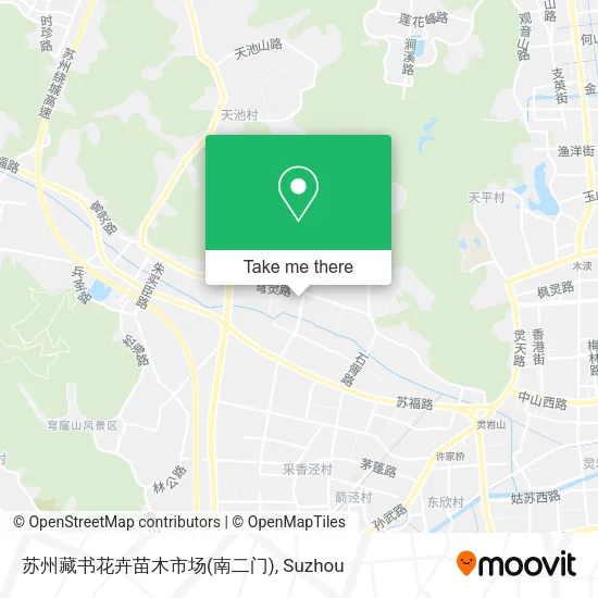 苏州藏书花卉苗木市场(南二门) map