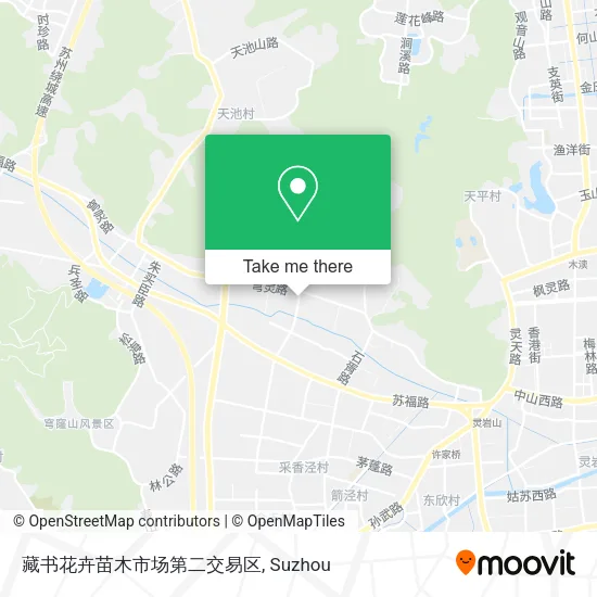 藏书花卉苗木市场第二交易区 map