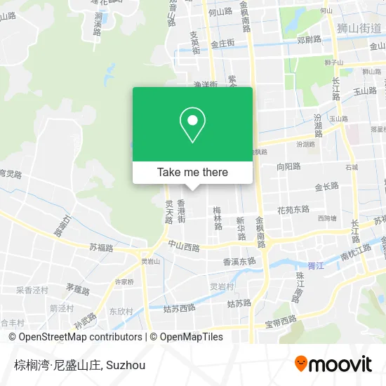 棕榈湾·尼盛山庄 map