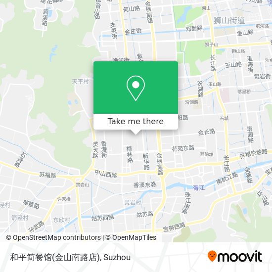 和平简餐馆(金山南路店) map