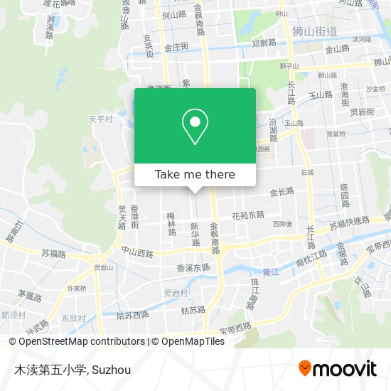 木渎第五小学 map