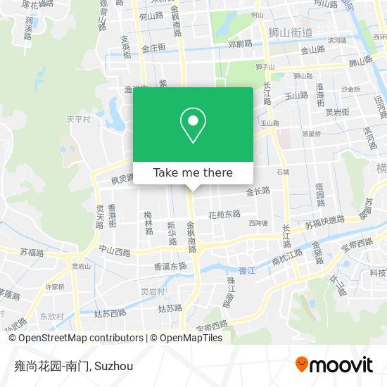 雍尚花园-南门 map