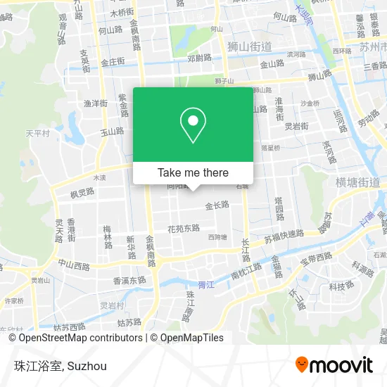 珠江浴室 map