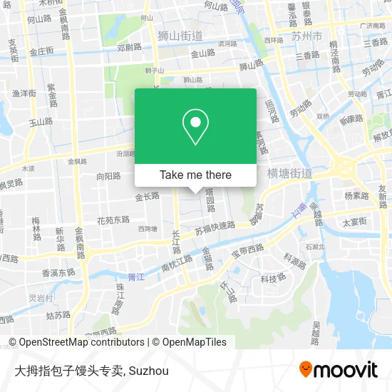 大拇指包子馒头专卖 map
