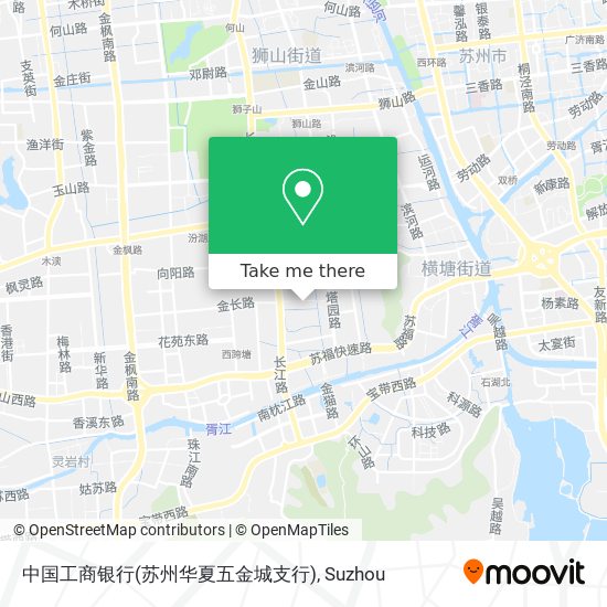 中国工商银行(苏州华夏五金城支行) map