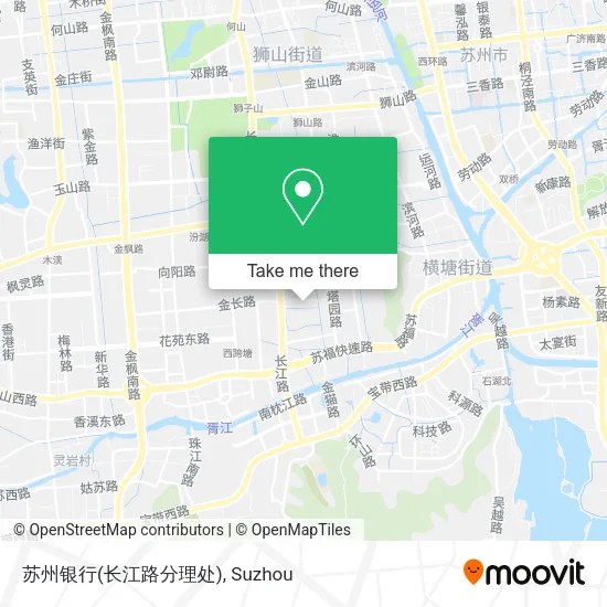 苏州银行(长江路分理处) map