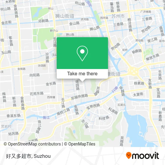好又多超市 map