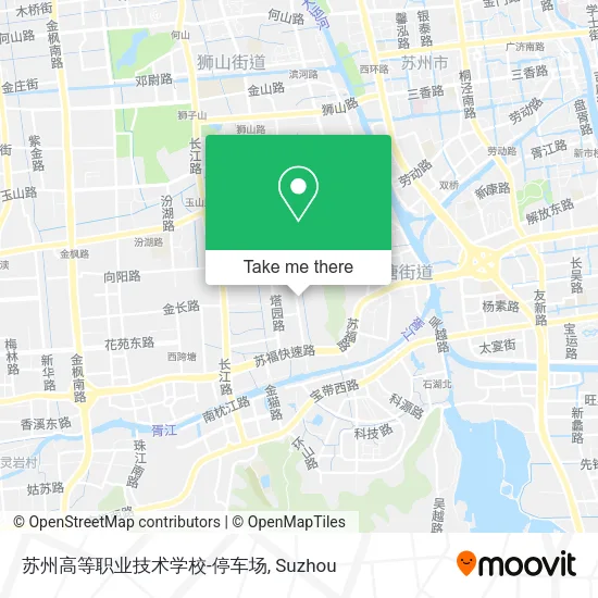 苏州高等职业技术学校-停车场 map