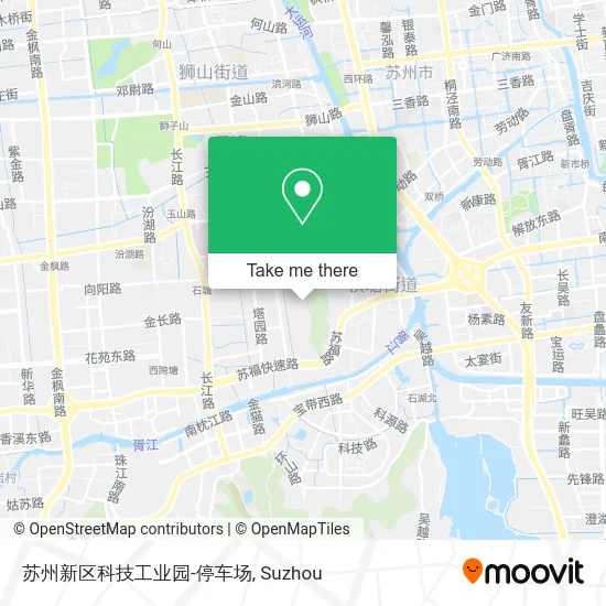 苏州新区科技工业园-停车场 map