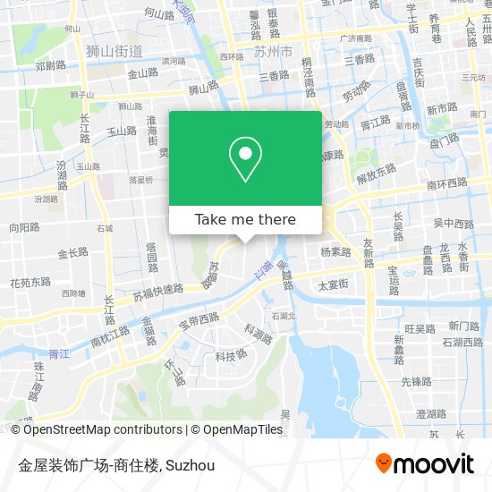 金屋装饰广场-商住楼 map