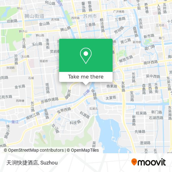 天润快捷酒店 map