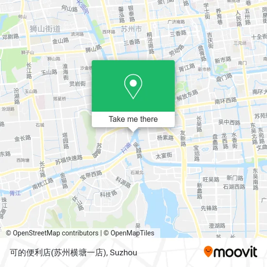 可的便利店(苏州横塘一店) map