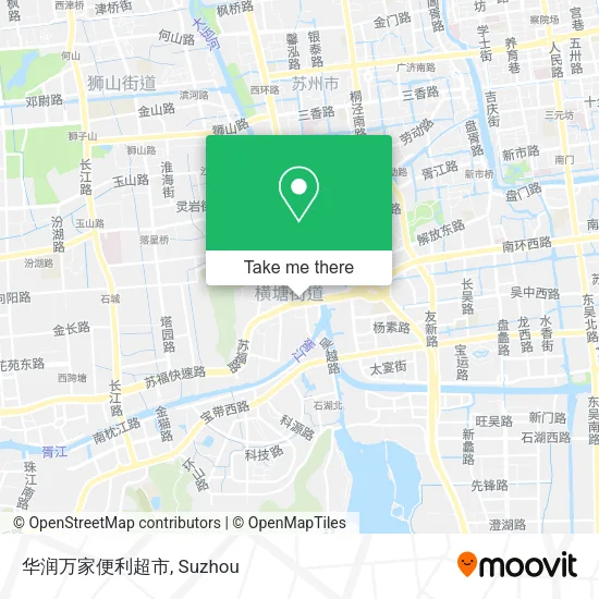 华润万家便利超市 map