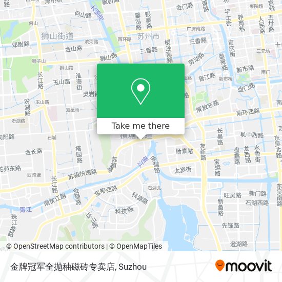 金牌冠军全抛秞磁砖专卖店 map