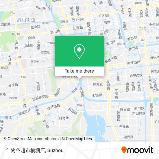 什物谷超市横塘店 map