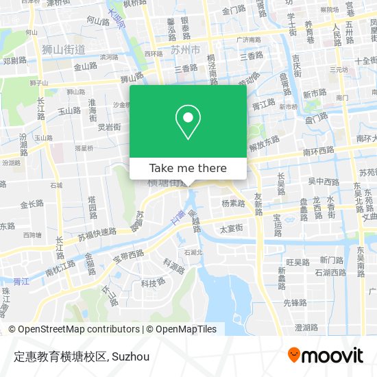 定惠教育横塘校区 map