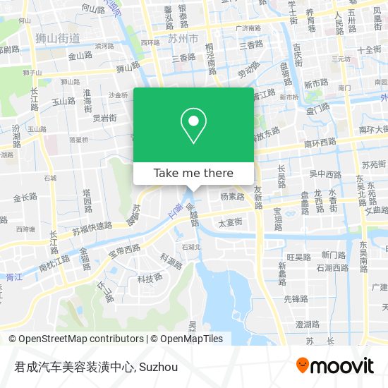君成汽车美容装潢中心 map