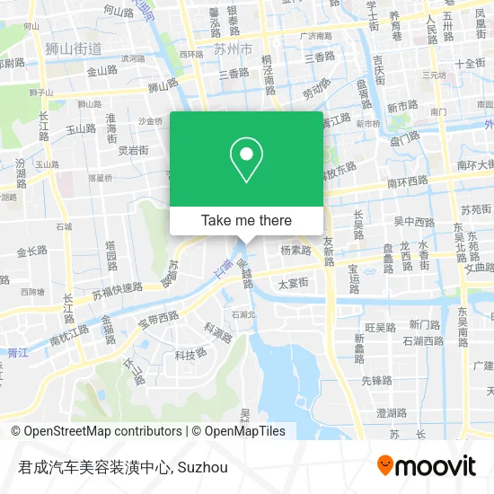 君成汽车美容装潢中心 map