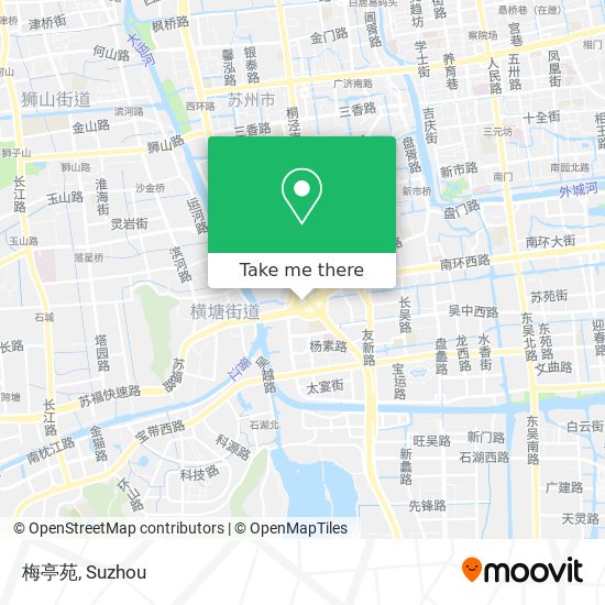 梅亭苑 map